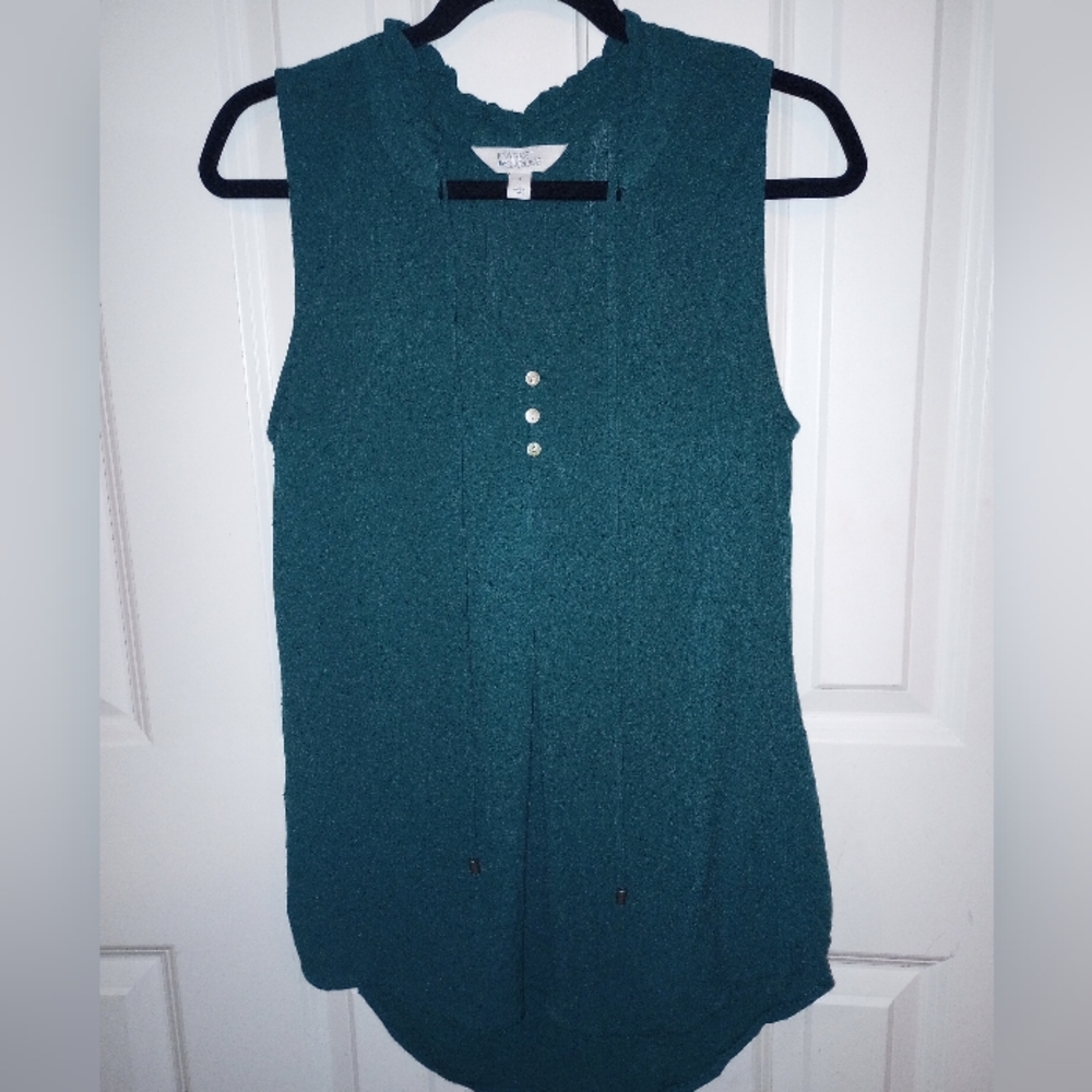Stitch fix tunic blouse | emerald green| M